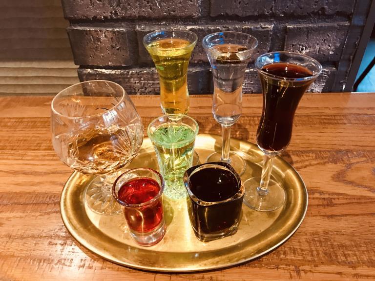 After Dinner Aperitifs and Liqueurs